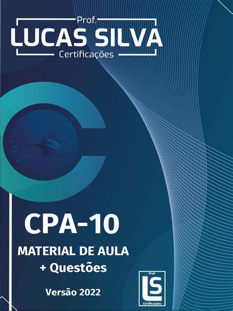 apostila cpa 10|apostila cpa 10 grátis.